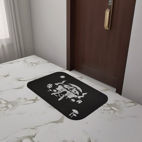 Fairy Tale Mushroom House Memory Foam Rug