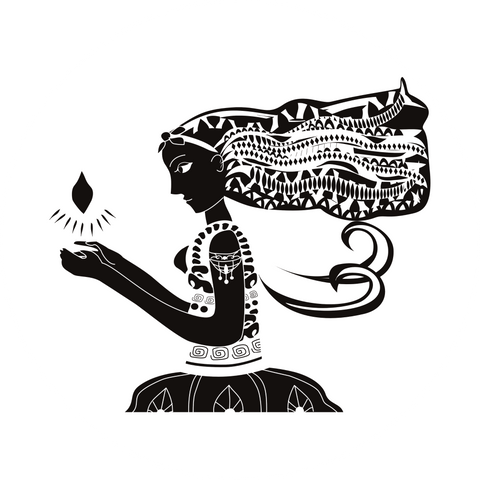 Fairy Tale Spirit Temporary Tatoo Sticker (Single)